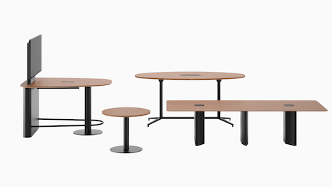 Family of Headway tables including Huddle, Cafe, and Conference Table options.