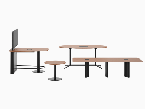 Family of Headway tables including Huddle, Cafe, and Conference Table options.