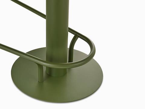 Close view of a Headway Huddle Table footrest.