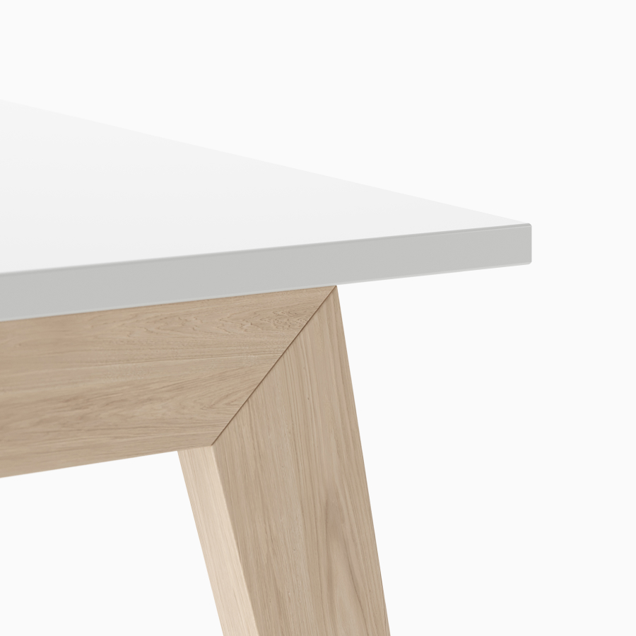 A detail view of the Timber Leg option on Layout Studio.
