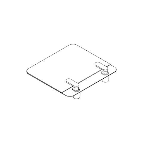 A line drawing - Lima Laptop Mount