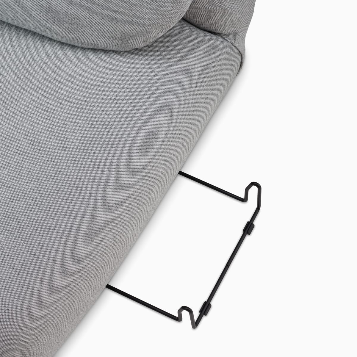 Luva 模块化沙发，连排支架系统。