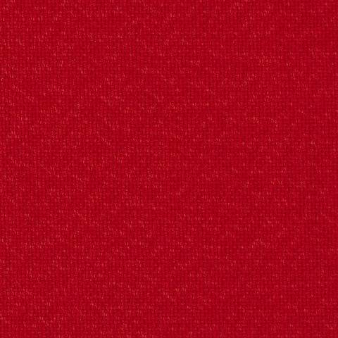 A close up view of a red textile swatch.