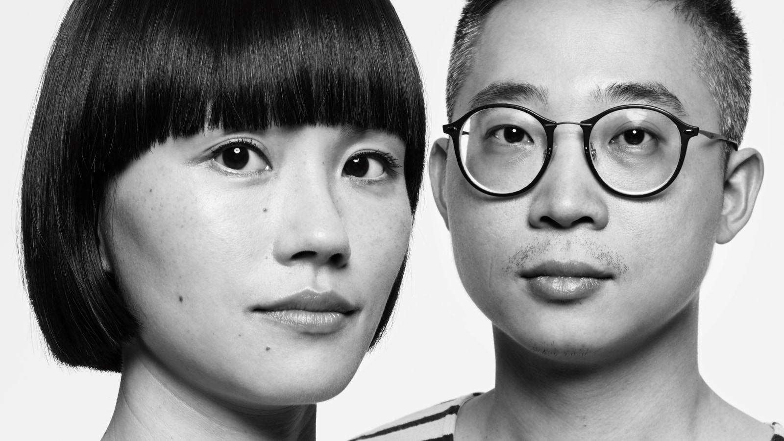 Retrato da equipe de design da Afteroom, formada pelo casal Chen-Yen Wei e Hung-Ming Chen.