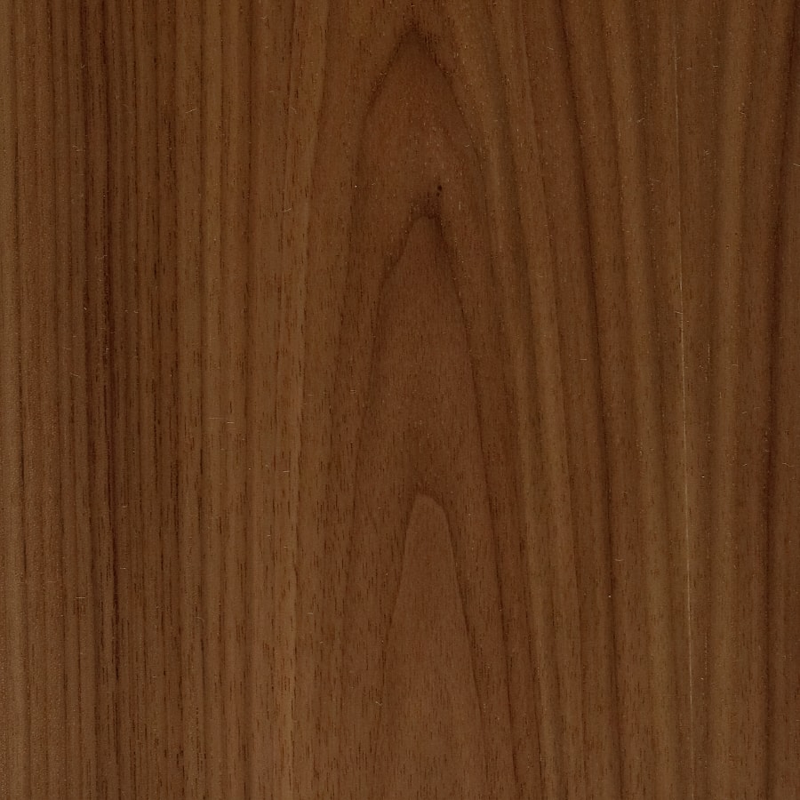 Vista de perto de acabamento em madeira Walnut OU.