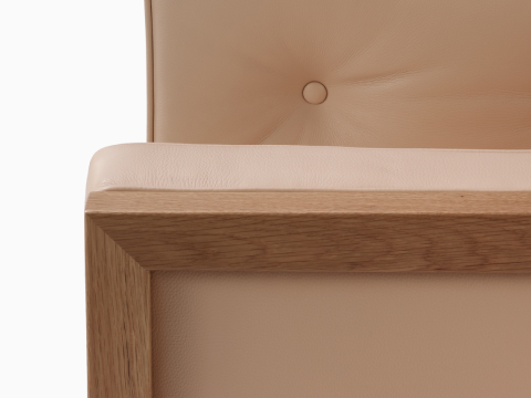 Nelson Cube Armchair detail.