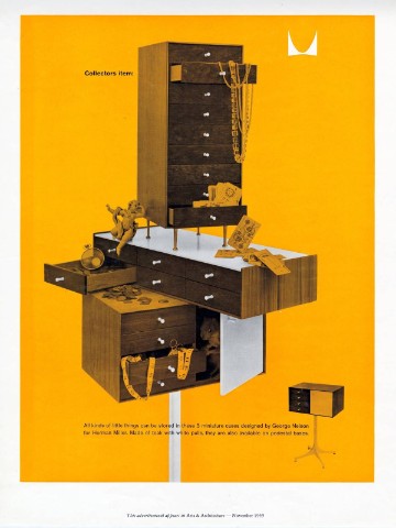 Uma propaganda do impressão do vintage para as caixas diminutas de Nelson.