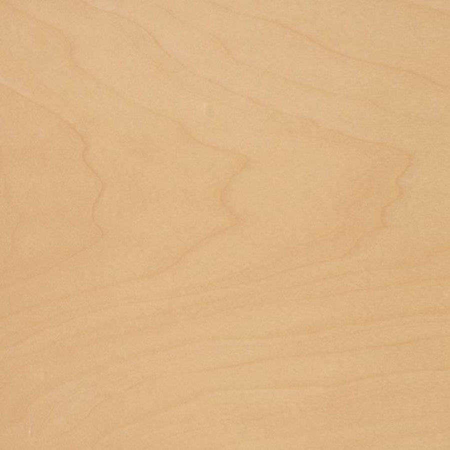 A close-up view of Clear Maple SW wood.