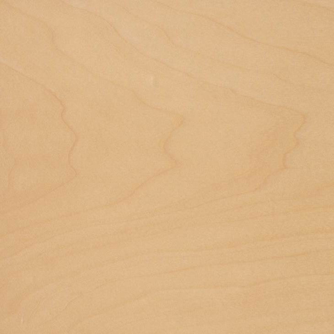 A close-up view of Clear Maple SW wood.