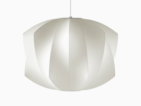 Een hangende hanglamp van Nelson Propeller Bubble Pendant.