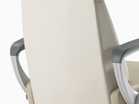 Close-up of the arm on Nemschoff Ava Recliner.