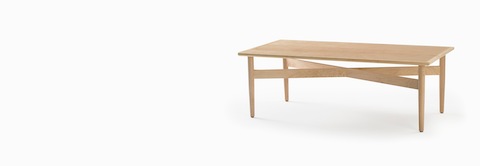 A Hemlock Coffee Table in maple. A Hemlock Coffee Table in maple.