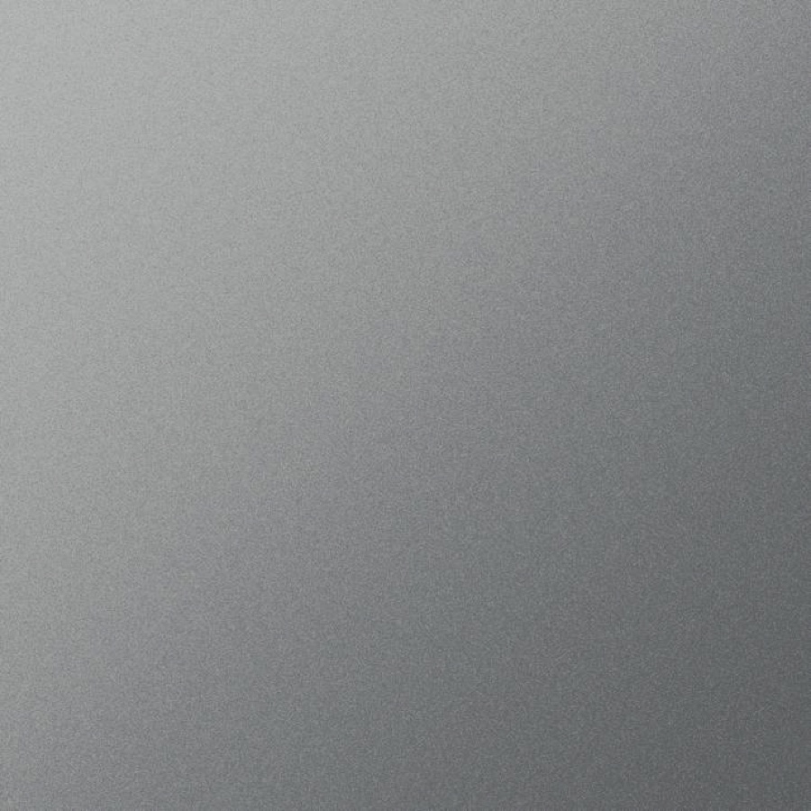 A finish material swatch of Metallic Silver.