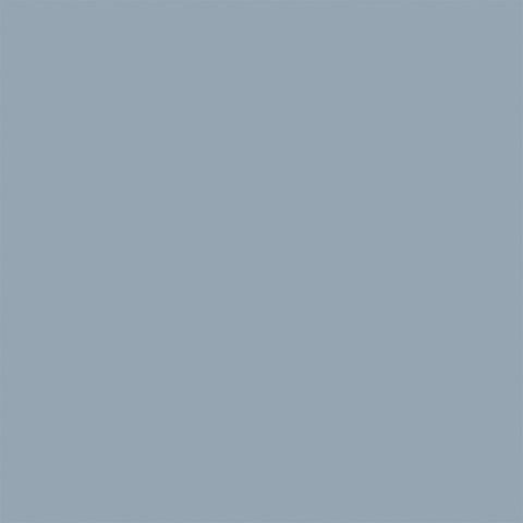 A swatch illustrating a denim blue melamine finish.