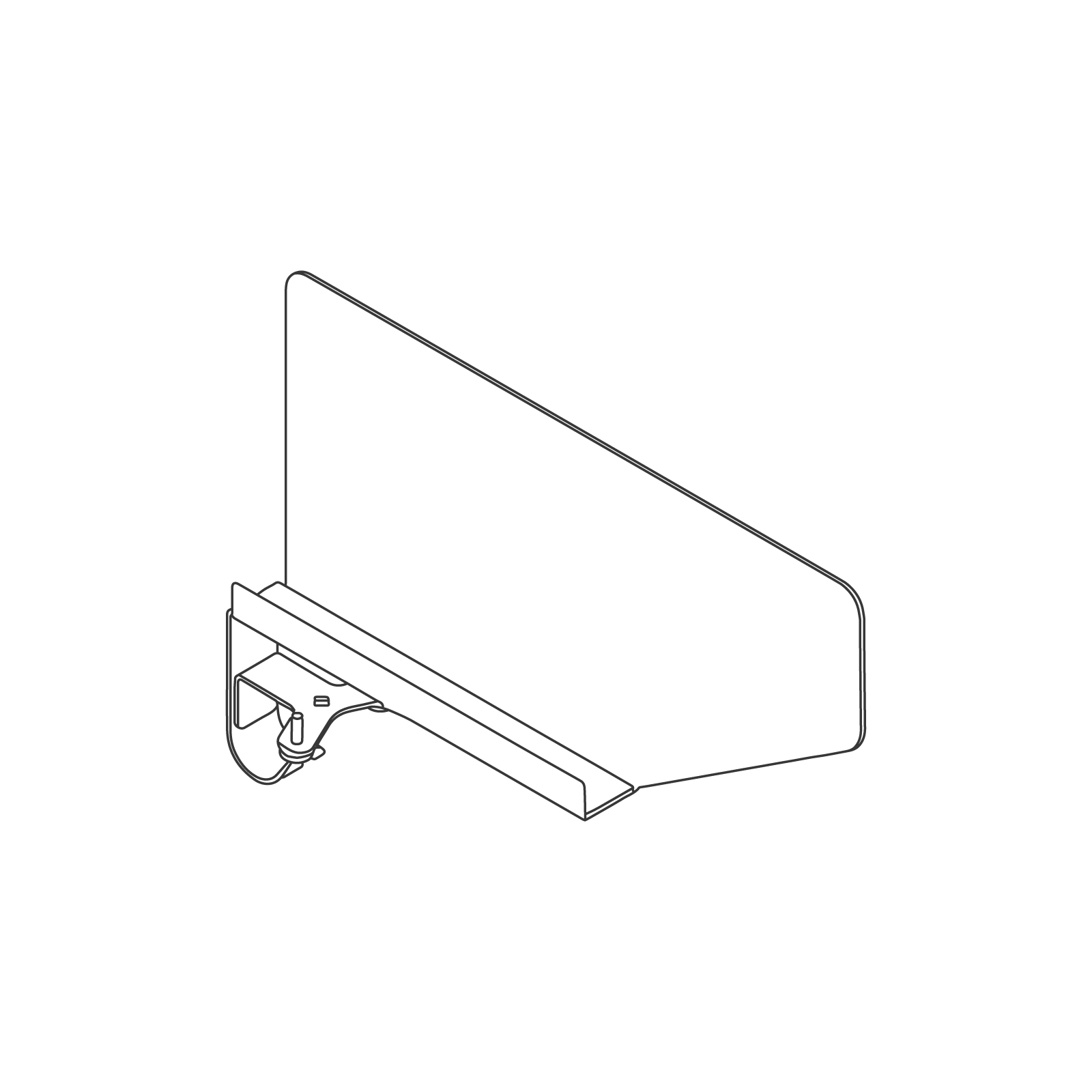A line drawing - OE1 Boundary Screen