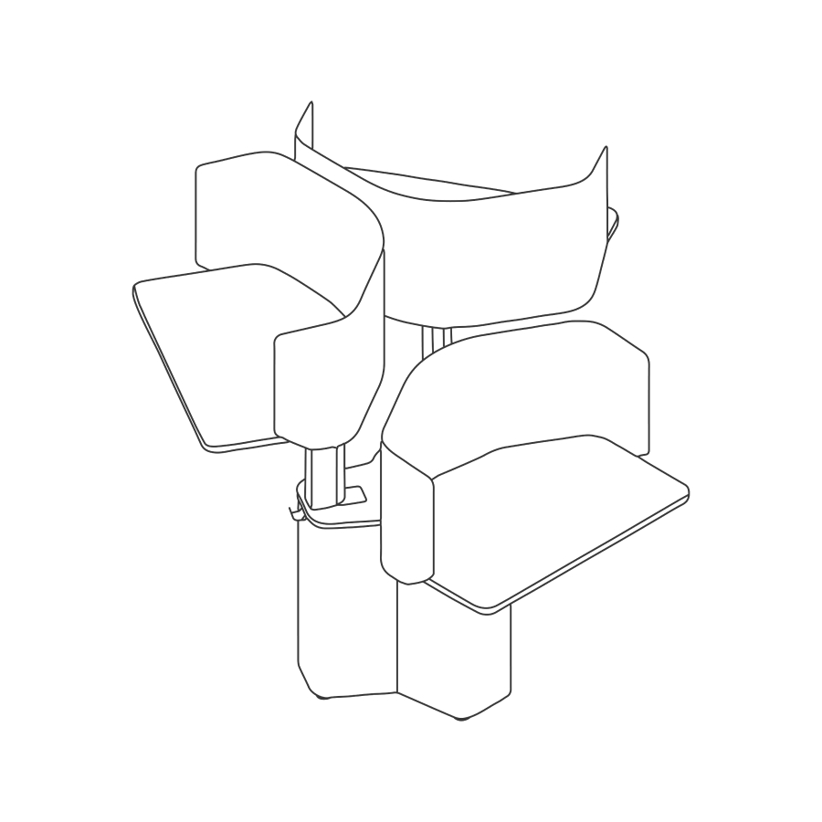 线描图 - OE1微型组合–3组