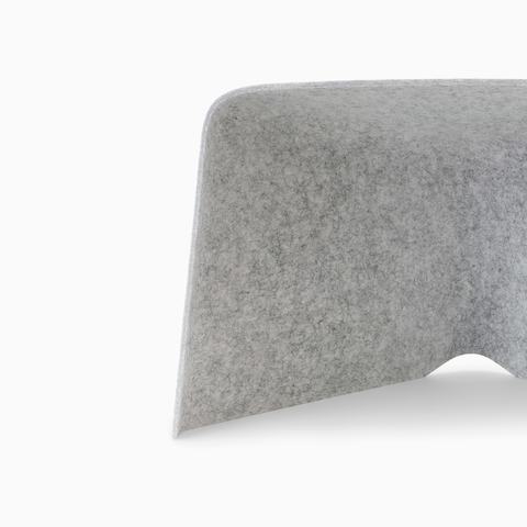 Grey OE1 Personal Hoodie, viewed from the front.