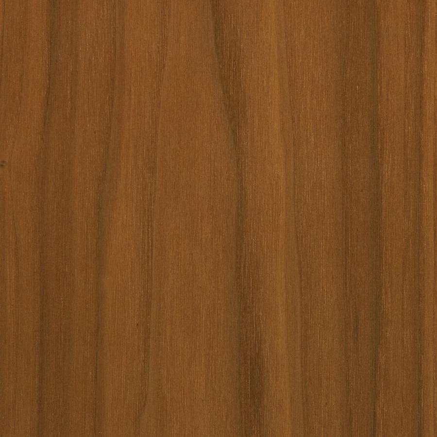 Een close-up van hout en fineer Medium Matte Walnut EW.