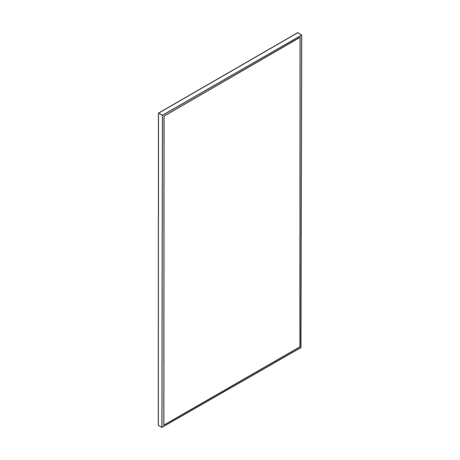 A line drawing - OE1 Wall Project Board