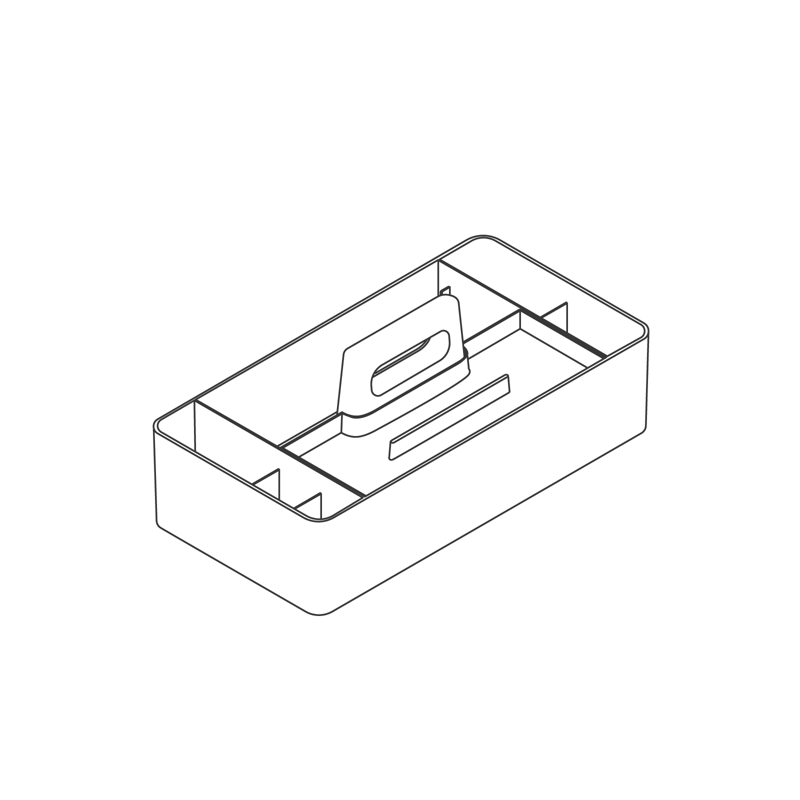 Un dibujo - Caja para útiles de trabajo OE1