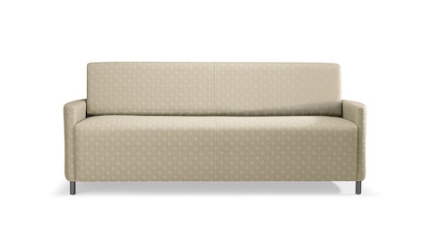 A beige-patterned Pamona Flop Sofa.