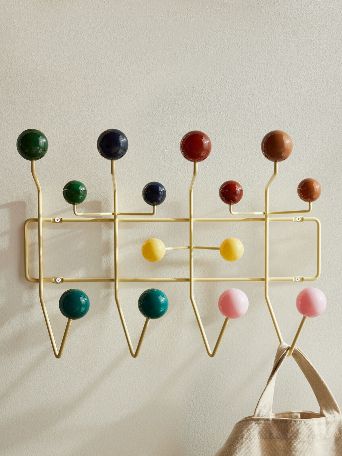 Herman Miller x HAY, Eames Hang-it-all with tote
