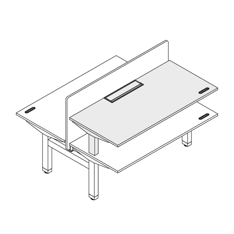 A line drawing - Ratio–Back-to-Back