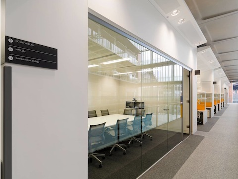 Setu Chairs in a meeting room.