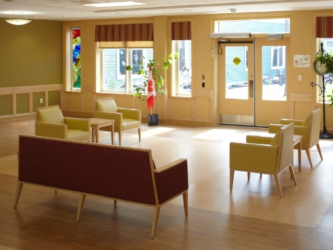 A multi-purpose room outfitted with various lounge seating choices. A multi-purpose room outfitted with various lounge seating choices.
