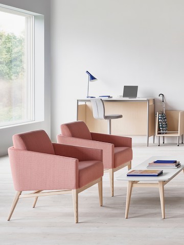 A waiting area environment with the Palisade Collection, featuring Palisade Lounge Chairs. A waiting area environment with the Palisade Collection, featuring Palisade Lounge Chairs.