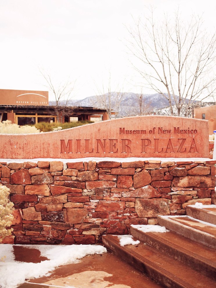 Every July, Milner Plaza plays host to the Santa Fe International Folk Art Market—with over 60 countries represented. Every July, Milner Plaza plays host to the Santa Fe International Folk Art Market—with over 60 countries represented.