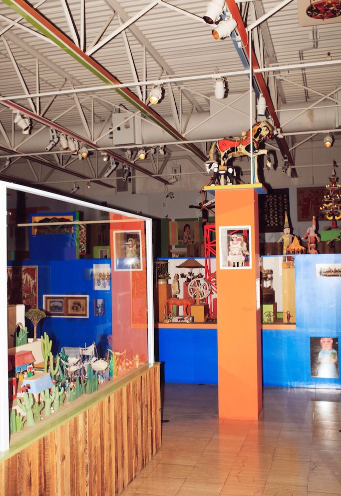 The exhibit is interactive at every level—and for every age. Girard's hand is evident in every detail. The exhibit is interactive at every level—and for every age. Girard's hand is evident in every detail.