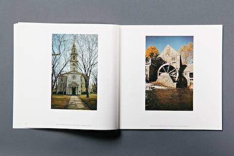 First Baptist Church in Providence, Rhode Island; John Jenney's grist mill in Plymouth, Massachusetts. First Baptist Church in Providence, Rhode Island; John Jenney's grist mill in Plymouth, Massachusetts.