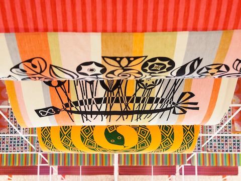 This banner was sewn by Girard for the 1975 Walker Art Center exhibit, This banner was sewn by Girard for the 1975 Walker Art Center exhibit,