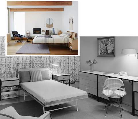 The archival Nelson Daybed from the 1950s. The archival Nelson Daybed from the 1950s.