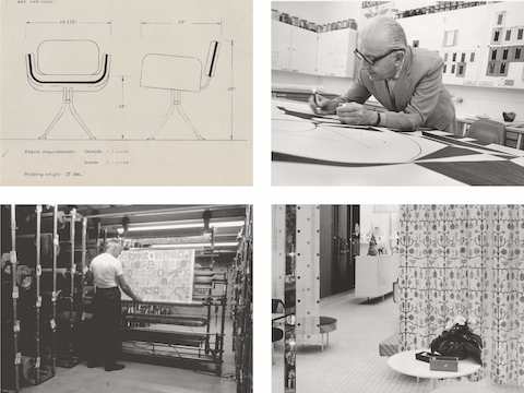 Girard's work included furniture, graphics, textiles, and interior design. Girard's work included furniture, graphics, textiles, and interior design.