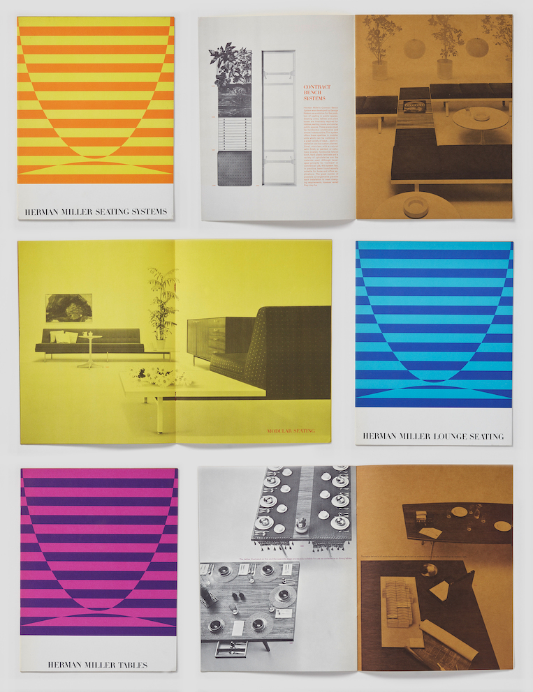 Tomoko Miho designs for Herman Miller Tomoko Miho catalog designs for Herman Miller