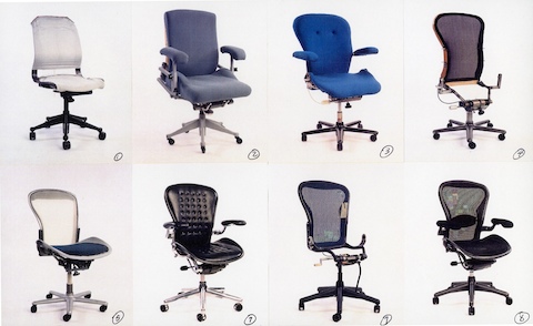 Aeron Chair prototypes