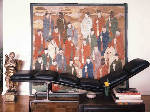 Eames Chaise in Cashin's UN Plaza apartment