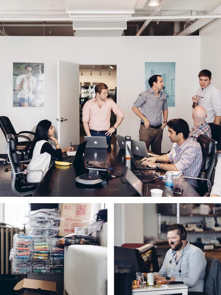 With a lack of floor-to-ceiling walls, space for preparing orders, and division between different types of employees, visual and acoustical distraction were the norm in Harry's old office. With a lack of floor-to-ceiling walls, space for preparing orders, and division between different types of employees, visual and acoustical distraction were the norm in Harry's old office.