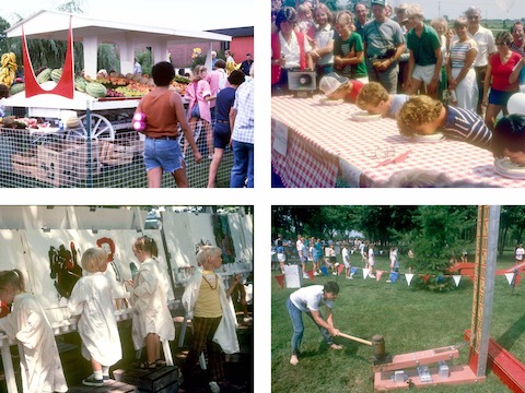 A selection of archival photographs of picnics from years past. A selection of archival photographs of picnics from years past.