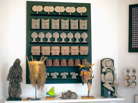 The influence of African art is readily apparent. The influence of African art is readily apparent.