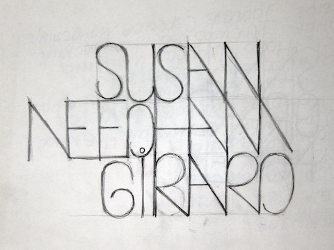 Alexander Girard letterhead study