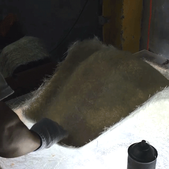 Preforms are removed from the CNC machine and inspected. Preforms are removed from the CNC machine and inspected.