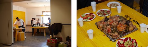 Social Furniture communal kitchen. Social Furniture communal kitchen.