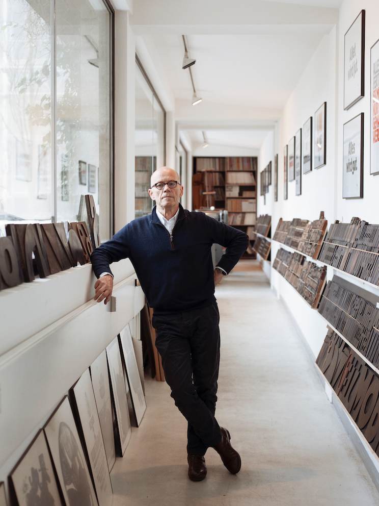 Erik Spiekermann, Berlin, Germany 2016.