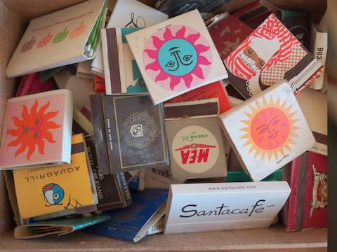 A collection of matchbook covers with Latin American imagery. A collection of matchbook covers with Latin American imagery.